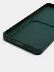 Зеленый силиконовый чехол для Oppo Reno 8T 4G, Оппо Рено 8Т, с карманом для карт