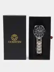 Черный мужские наручные часы Ochstin 7019A с календарем в подарочной упаковке