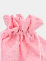 Конфетный льняной подарочный мешочек