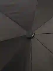 Черный автоматический зонт с чехлом