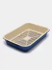 Лоток туалет с сеткой для кошек и котят