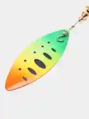 Черный блесны Alleria от Pike: Многоцветные Вращающиеся Приманки, 5, 11, 14, 25 грамм
