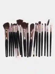 Угольный набор кистей для макияжа Professional MAANGE 18 штук, 9 цветов