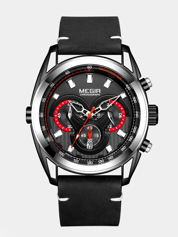 Мужские наручные часы Megir ML2135G с хронографом, в подарочной упаковке