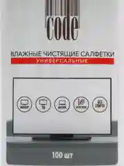 Салфетки для экрана Code CC-205, 100 штук