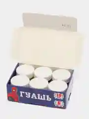 Белый гуашь "Любимые герои",  6 цветов по 10 мл