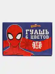 Белый гуашь "Любимые герои",  6 цветов по 10 мл