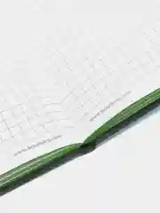 Блокнот-записная книжка, тетрадь для записей и рисования А6 Monstera, экокожа 80л, 112093