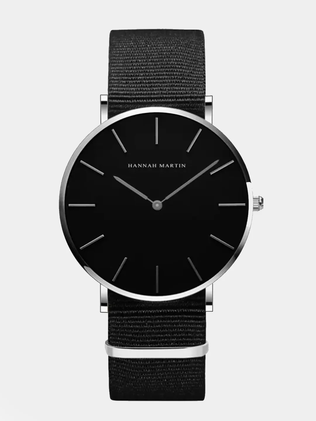 Черный женские наручные часы Hannah Martin HM12190, в подарочной упаковке
