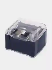 Синий точилка косметическая, для карандашей