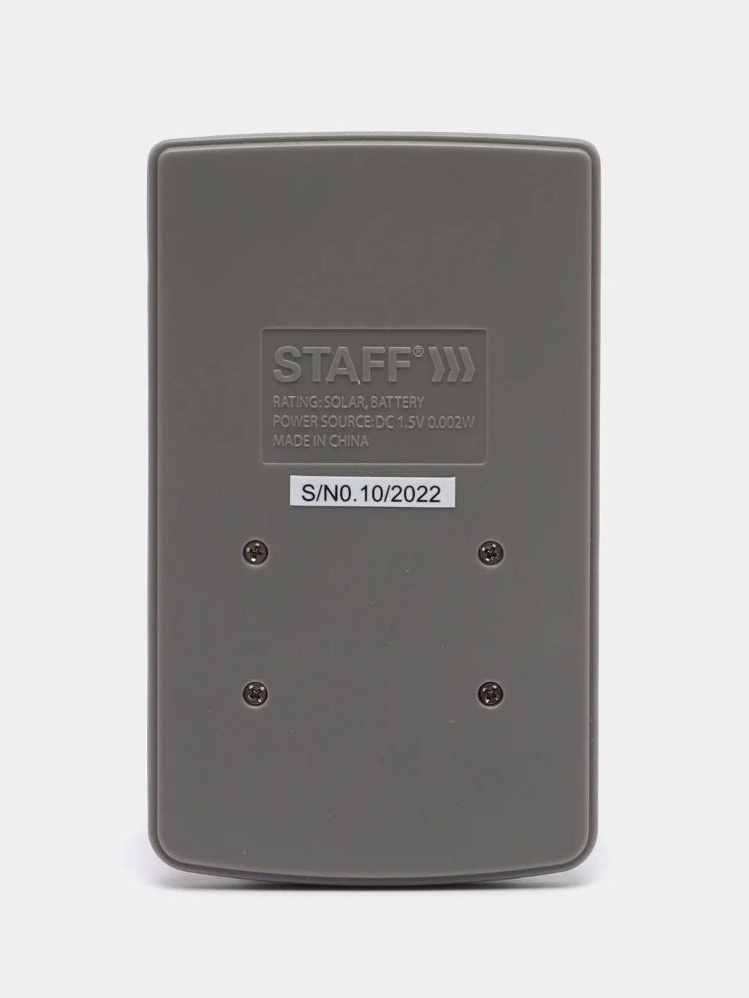 Калькулятор карманный маленький металлический STAFF STF-1008 (103х62мм), 8 разрядов,250115