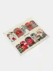 Черный слайдеры для дизайна ногтей Pin Up