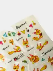 Лимонный слайдеры для дизайна ногтей