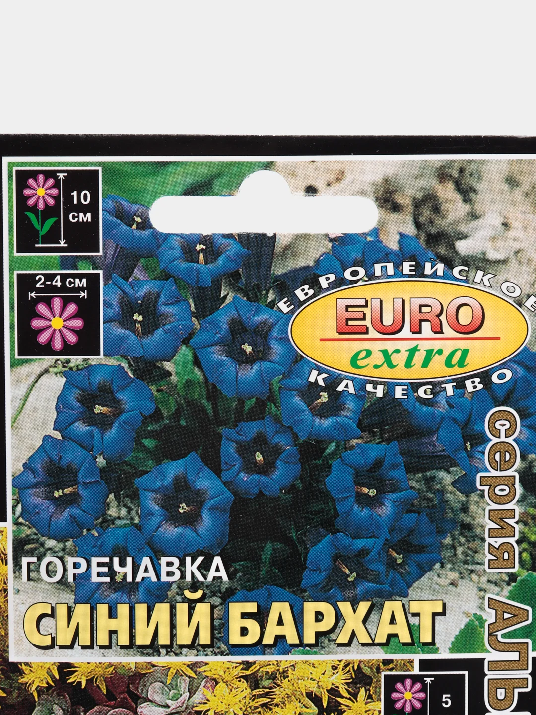 Горечавка и Седум (семена,цветы)
