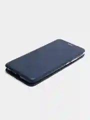 Темно-синий чехол-книжка Honor 7A, 7C, 8A, 8X, X8, 9, 9A, 9C, 9S, 9X, 10I, 10 Lite, 20, Y5P, Y6P