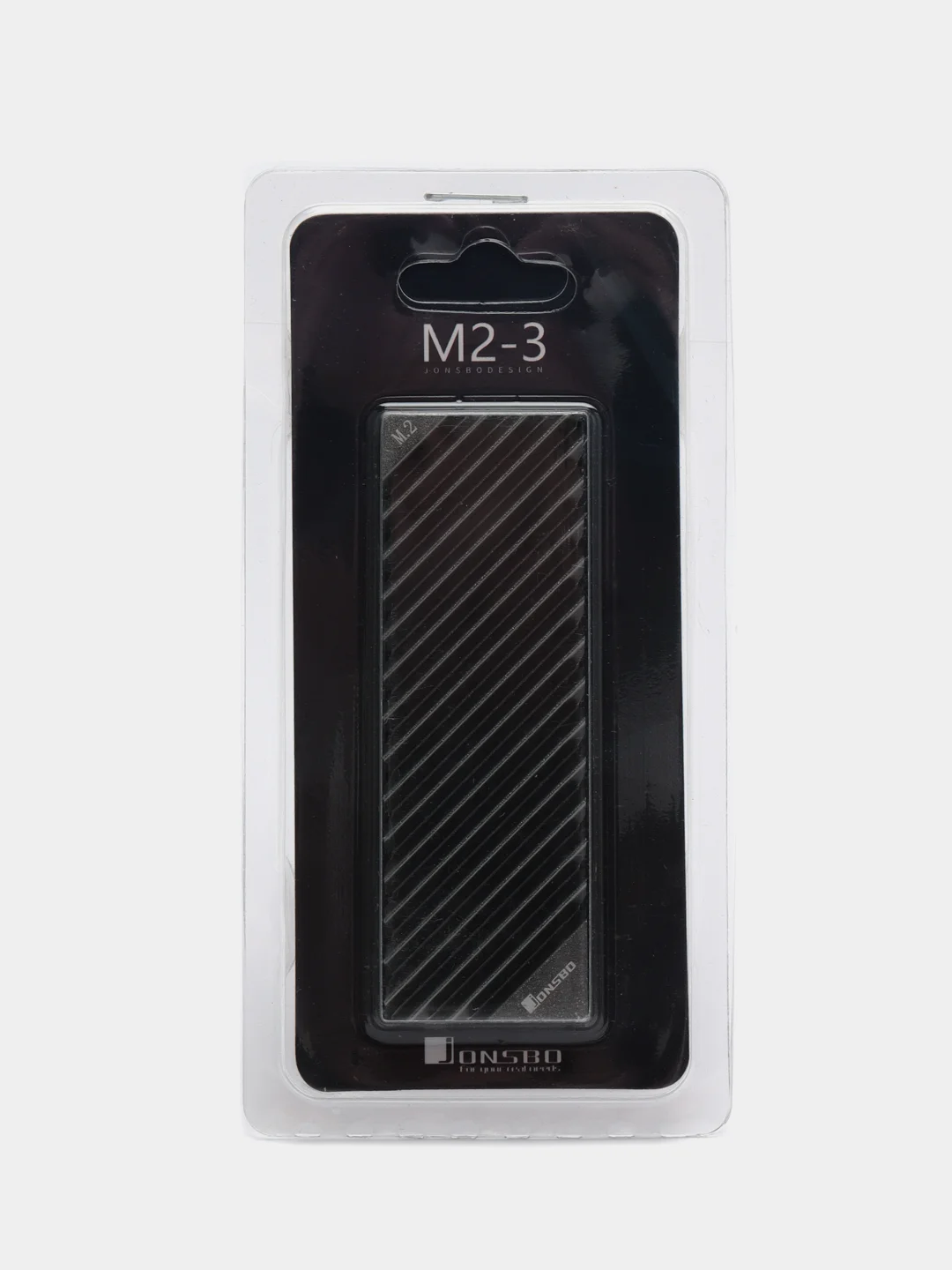 Тёмно-серый радиатор для SSD M.2 2280 Jonsbo