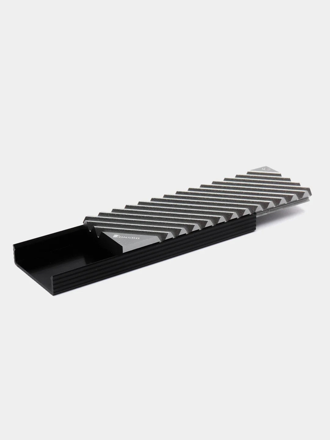Тёмно-серый радиатор для SSD M.2 2280 Jonsbo