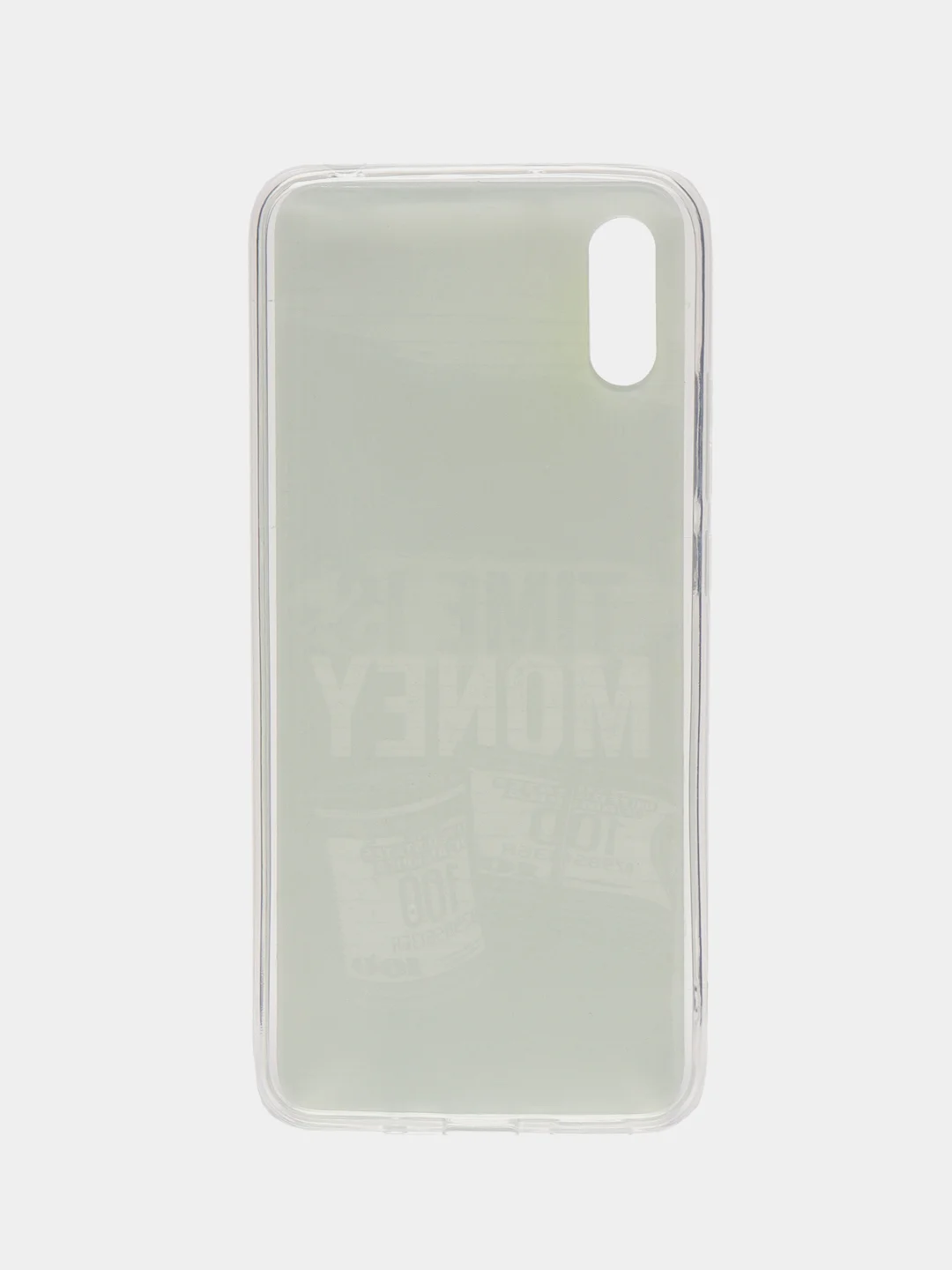 Серый металлик чехол Xiaomi Redmi 9A, Сяоми Редми 9А с рисунком "Игра в кальмара"