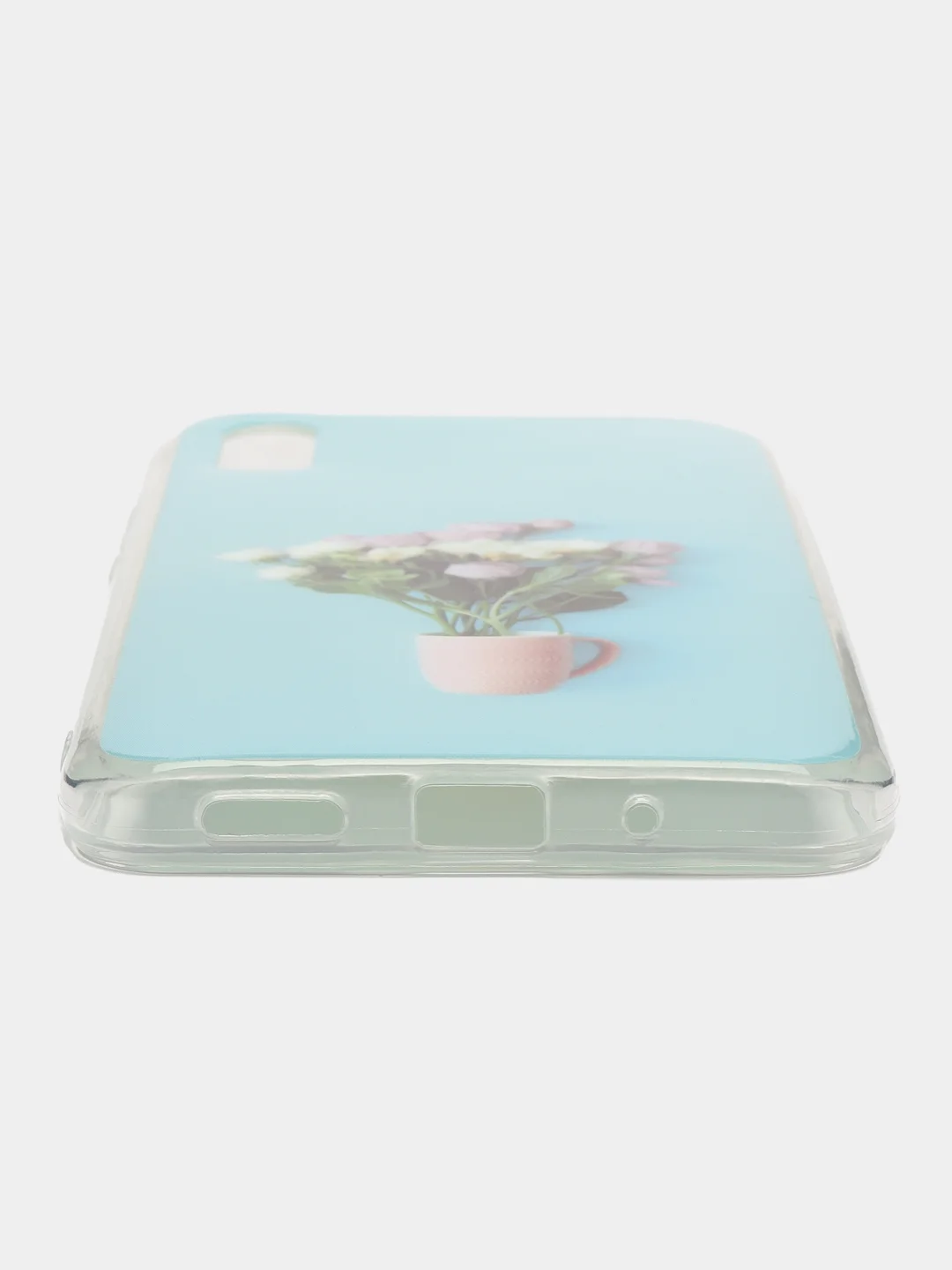 Голубой чехол Xiaomi Redmi 9A, Сяоми Редми 9А с рисунком "Игра в кальмара"