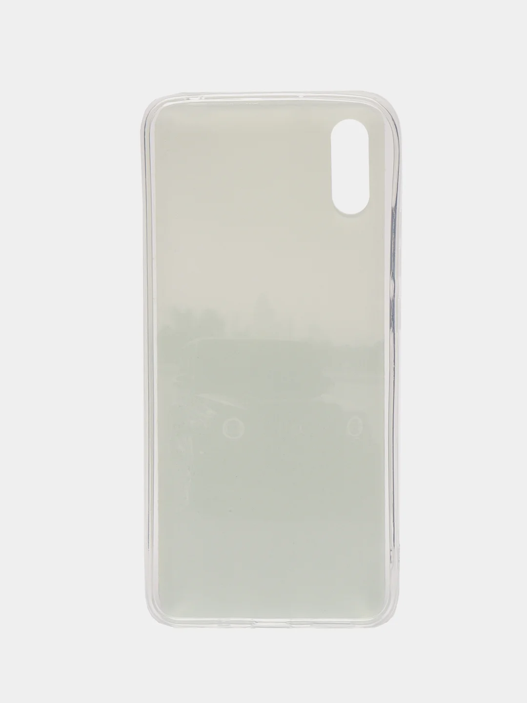 Серебряный чехол Xiaomi Redmi 9A, Сяоми Редми 9А с рисунком "Игра в кальмара"