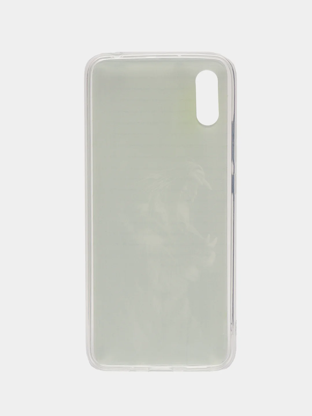 Черный чехол Xiaomi Redmi 9A, Сяоми Редми 9А с рисунком "Игра в кальмара"