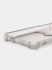Черный чехол противоударный Xiaomi Redmi Note 10, 10S, Poco M5s, прозрачный, с карманом для карты