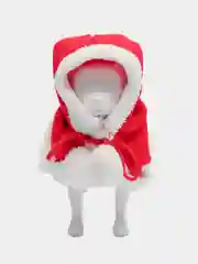 Красный новогодний костюм, для кошек и собак, 3 размера
