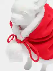 Красный новогодний костюм, для кошек и собак, 3 размера