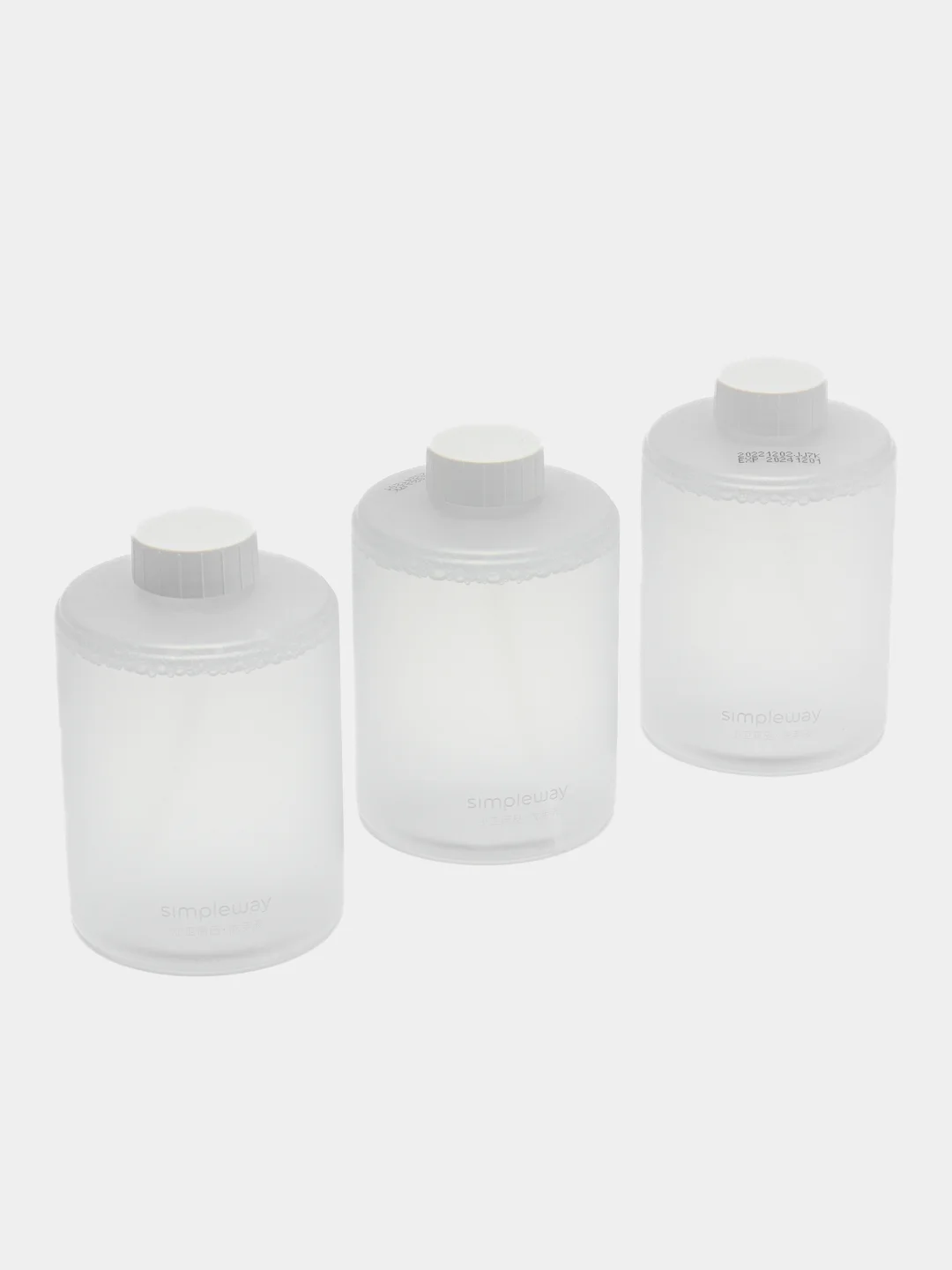Белый жидкое мыло для дозатора Xiaomi Mijia Automatic Foam Soap Dispenser, 3 штуки