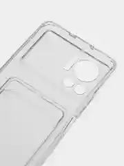 Чехол ударопрочный на INFINIX HOT 20i, Note 12, Note 12 VIP, с карманом, прозрачный