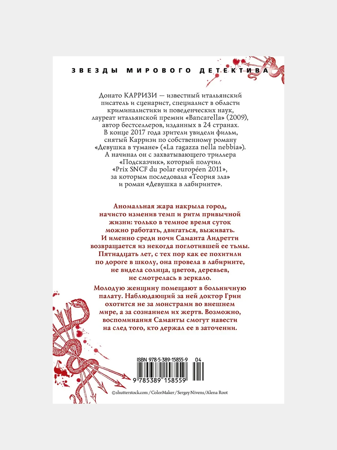 Девушка в лабиринте, Дониго Карризи