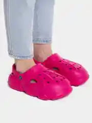 Розовый сабо женские, мужские, резиновые, летние, медицинские, 5 цветов