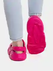 Розовый сабо женские, мужские, резиновые, летние, медицинские, 5 цветов