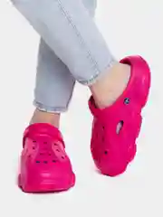 Розовый сабо женские, мужские, резиновые, летние, медицинские, 5 цветов