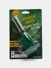 Зеленый горелка газовая, с пьезоподжигом