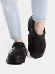 Черный сабо женские, мужские, резиновые, летние, медицинские, 5 цветов