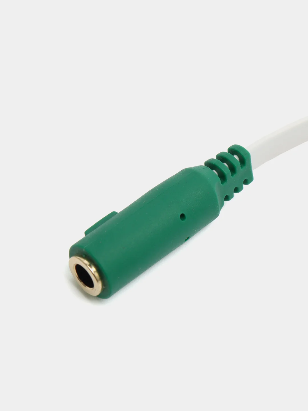 Белый аудио кабель-разветвитель для микрофона и наушников, 2*3.5 jack 3.5, 4pin jack