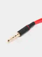 Красный аудио кабель-разветвитель для микрофона и наушников, 2*3.5 jack 3.5, 4pin jack
