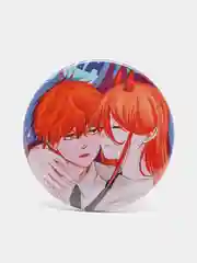 Розовый значки аниме "Человек-бензопила" (Chainsaw Man)