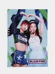 Красный скетчбук Black Pink, K-pop, A5