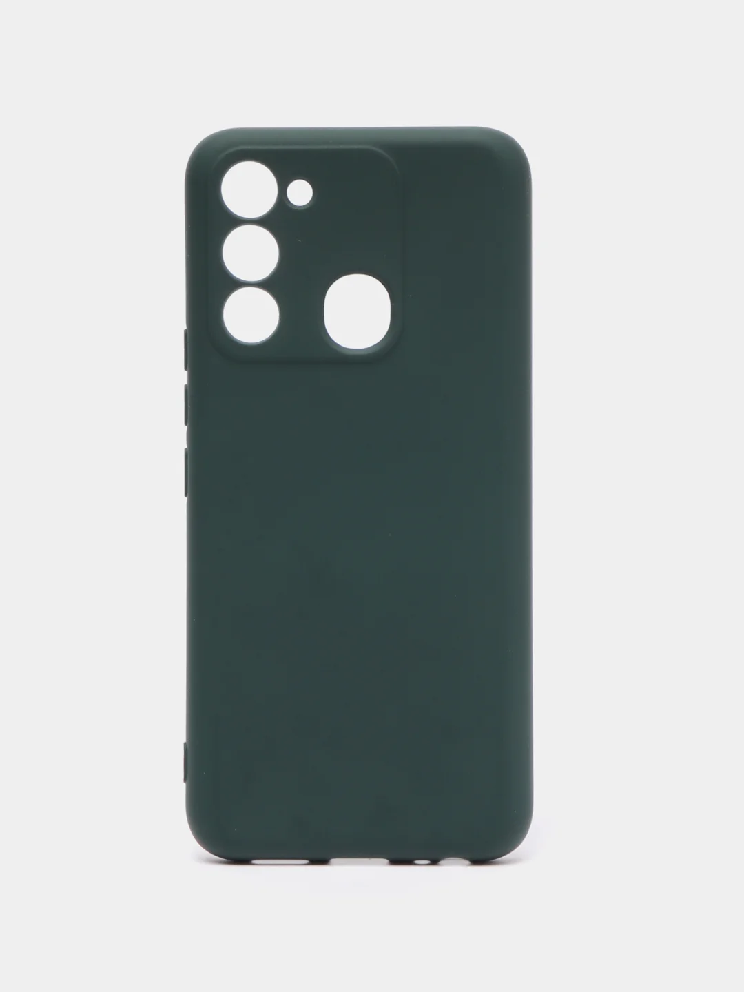 Тёмно-зелёный чехол для Tecno Spark GO 2022 / Tecno Spark 8C, силиконовый
