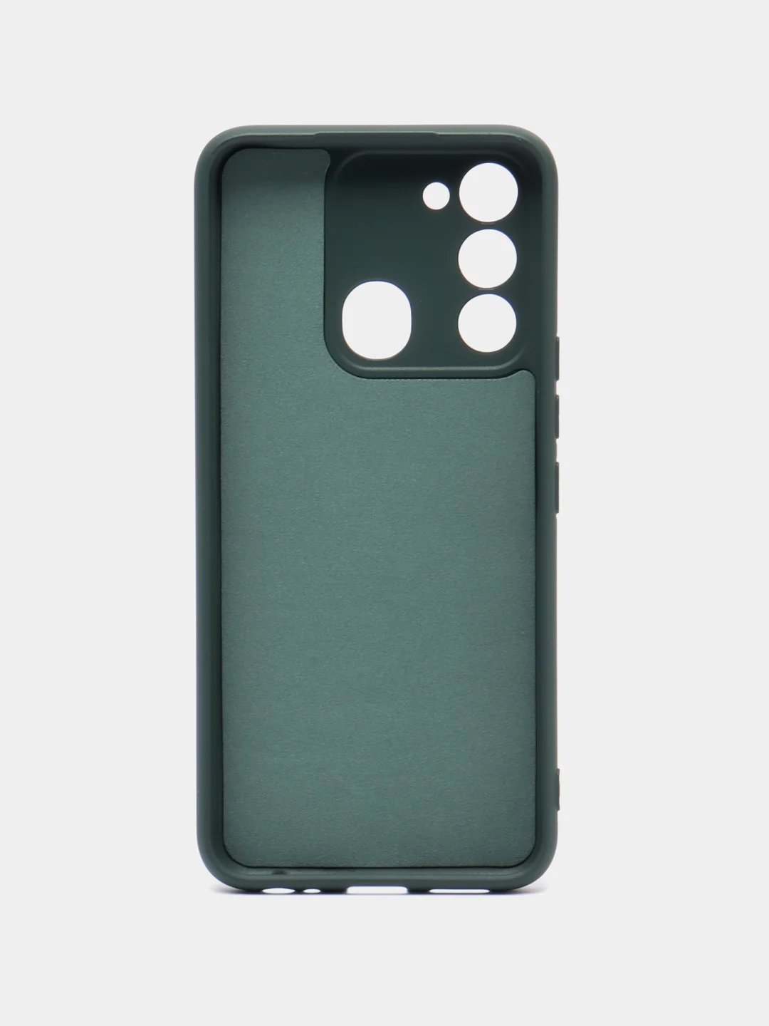 Тёмно-зелёный чехол для Tecno Spark GO 2022 / Tecno Spark 8C, силиконовый