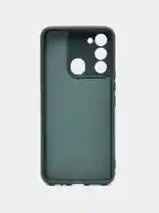 Тёмно-зелёный чехол для Tecno Spark GO 2022 / Tecno Spark 8C, силиконовый