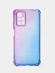 Фиолетовый чехол градиентный Xiaomi Redmi Note 8/8T/9/9T/9A/7/7A/8A/10/11/9C/10C Pro/K40