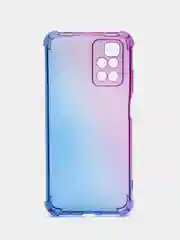 Фиолетовый чехол градиентный Xiaomi Redmi Note 8/8T/9/9T/9A/7/7A/8A/10/11/9C/10C Pro/K40