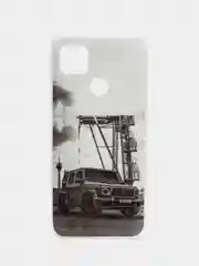 Светло-бежевый чехол Xiaomi Redmi 10A, Redmi 9C, Сяоми Редми 10А, Редми 9С с рисунком