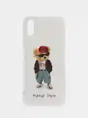 Кремовый чехол Xiaomi Redmi 9A, Сяоми Редми 9А с рисунком "Игра в кальмара"