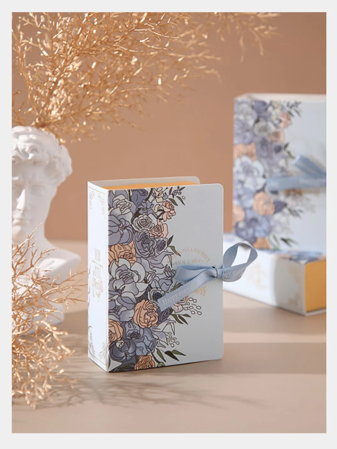 Подарочная коробка-книжка сборная, 13 х 9 х 4,5 см