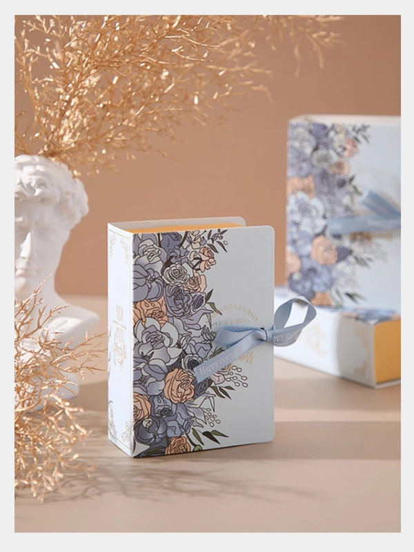 Подарочная коробка-книжка сборная, 13 х 9 х 4,5 см