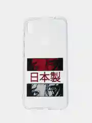 Алый силиконовый чехол на Xiaomi Redmi Note 7 / Сяоми Редми Нот 7 прозрачный, с рисунком